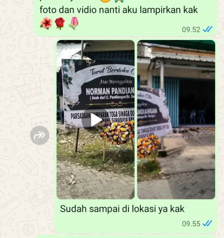 Pengiriman Karangan Bunga Bongas