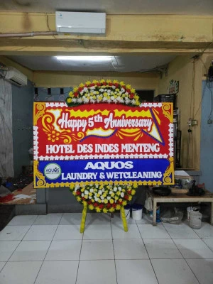 Papan Bunga di Bongas