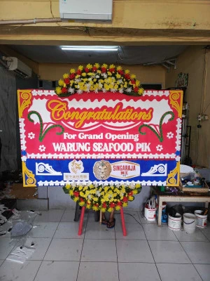 Papan Bunga di Bongas