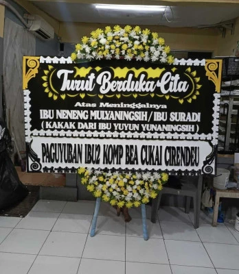 Papan Bunga di Bongas