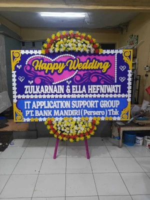 Papan Bunga di Bongas