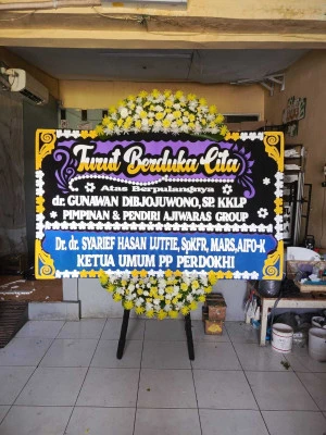 Papan Bunga di Bongas